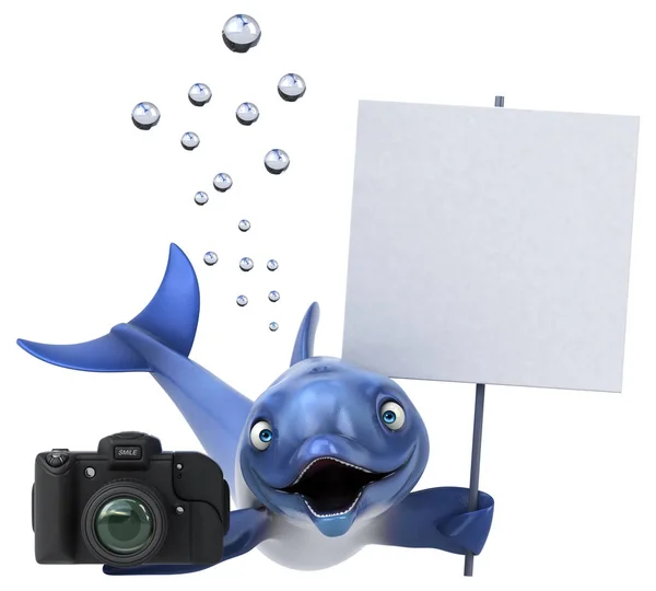 Kul Dolphin Illustration — Stockfoto