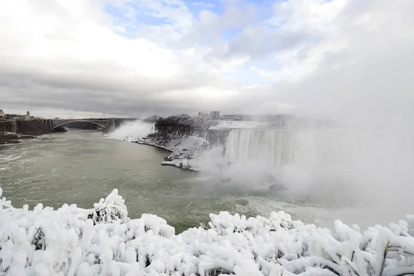 Muhteşem Niagara Şelalesi Kanada — Stok fotoğraf