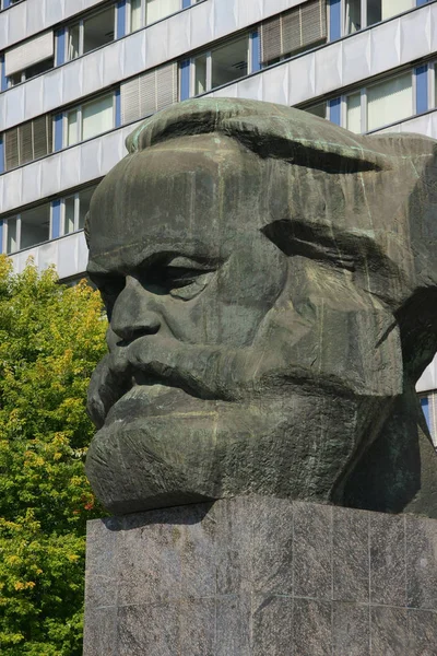Památník Karla Marxe Chemnitze — Stock fotografie