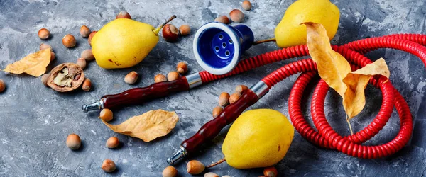 Hookah Oriental Con Aroma Fruta Para Relajarse Shisha Hookah — Foto de Stock