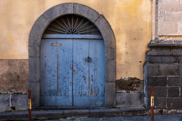 Porta Antica Una Casa Siciliana — Foto Stock