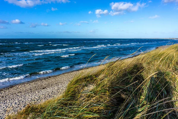 Bella Giornata Tempesta Mare Dell Eastsea Germania — Foto Stock