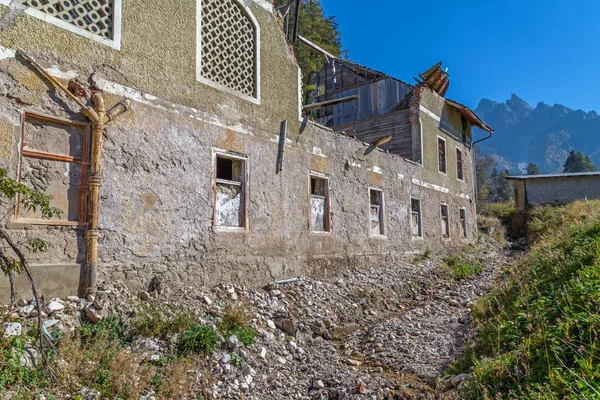 Lugar Perdido Ruína Edifício Prags Tirol Sul — Fotografia de Stock