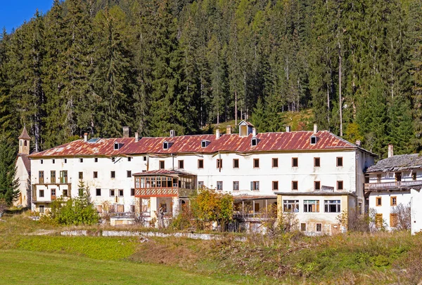 Lugar Perdido Ruina Edificio Ruinas Prags Tirol Del Sur —  Fotos de Stock