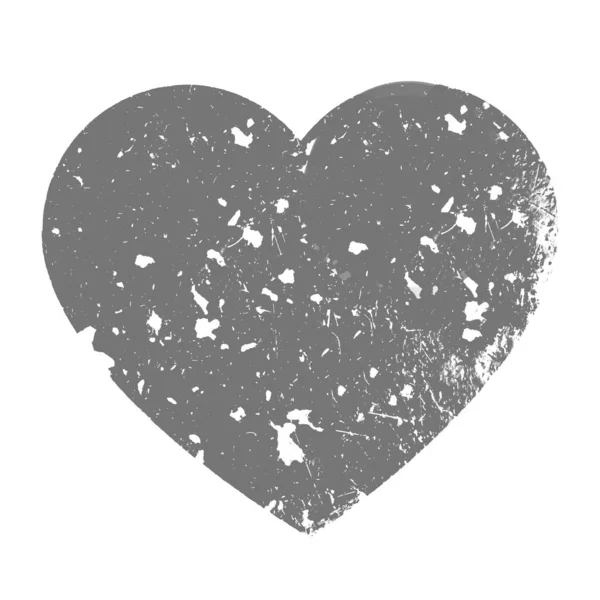 Conceptual Broken Heart Shape White Background Love Romantic Symbol Valentine — Stock Photo, Image