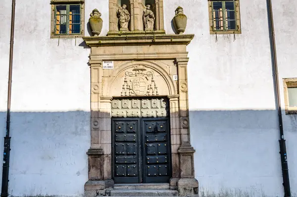 Architektonický Detail Severním Španělsku Santiago Compostela Galicie — Stock fotografie