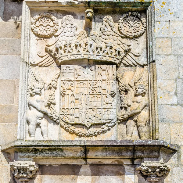 Detalle Arquitectónico Santiago Compostela Galicia Norte España — Foto de Stock