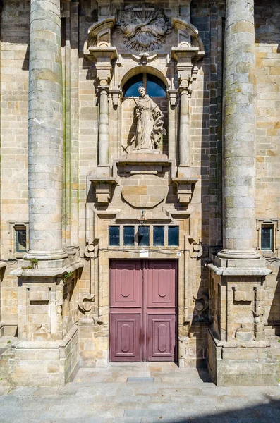 Detalle Arquitectónico Santiago Compostela Galicia Norte España — Foto de Stock