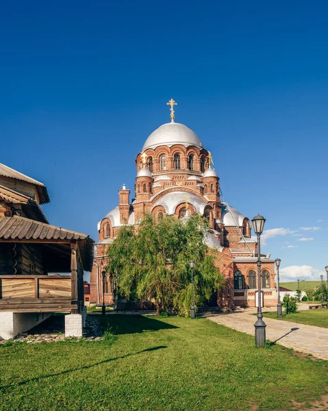 Kerk Van Theotokos Vreugde Van Allen Die Bij Het Klooster — Stockfoto