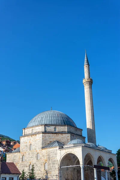 Vista Magnífica Mesquita Sinan Pasha Prizren Histórico Kosovo — Fotografia de Stock