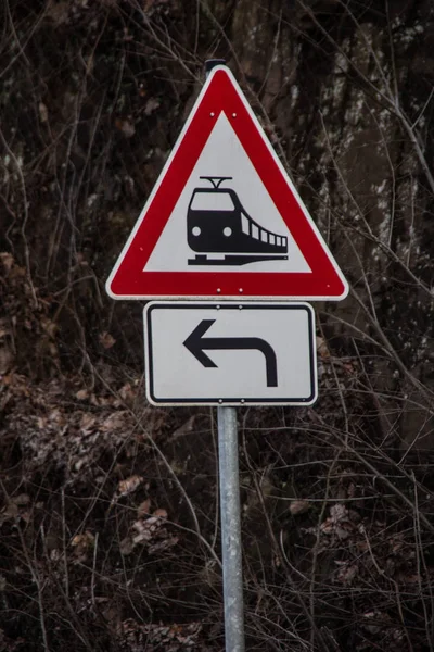 Verkehrszeichen Verkehr — Stockfoto