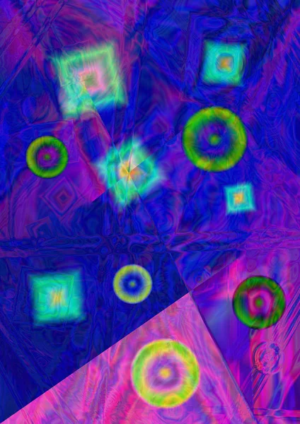 Багатокольоровий Абстрактний Фон Гра Кольорів — стокове фото