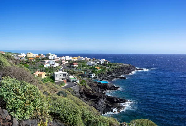 Vista Sul Villaggio Caleta Sull Isola Hierro Isole Canarie Spagna — Foto Stock