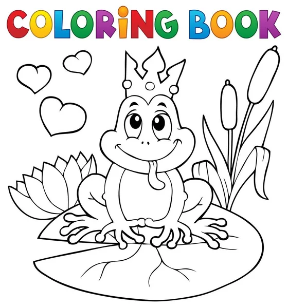 Libro Colores Congelado Con Corona Ilustración Imagen — Foto de Stock