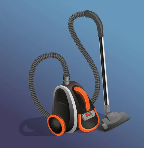 Isometric Icon Vacuum Cleaner Vector Illustration Household Appliances Isometric View — Stock Photo, Image