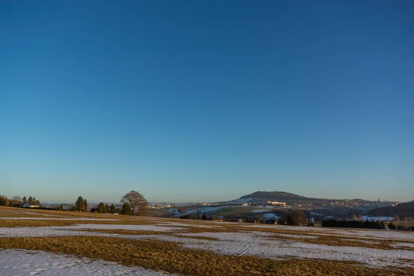 Вид Через Erzgebirge Annaberg — стоковое фото