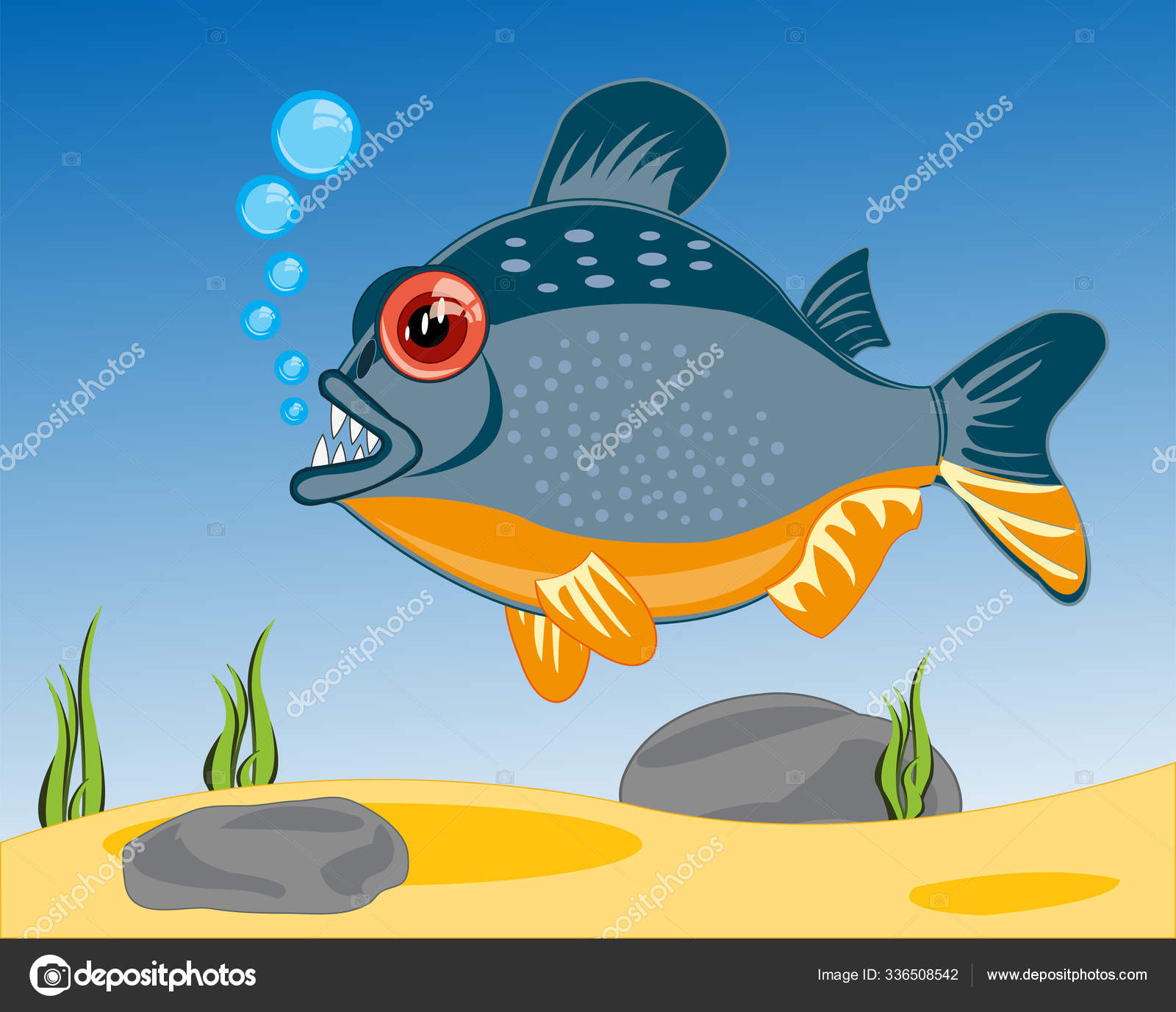 Мультяшная Рыба Фото