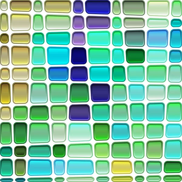 Abstrato Fundo Mosaico Vidro Manchado Verde Azul — Fotografia de Stock