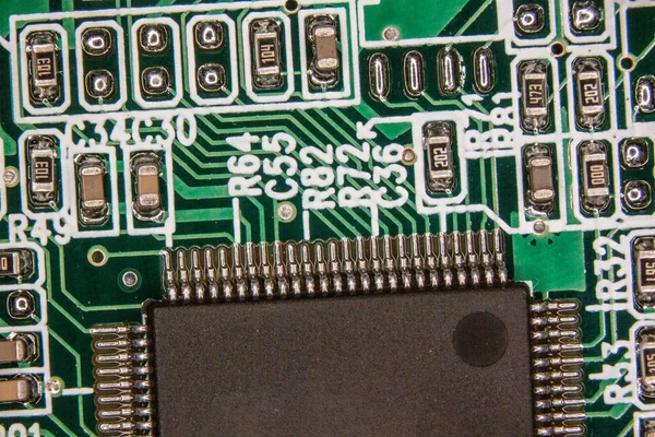Electronic Circuit Board Background — Stock Photo, Image