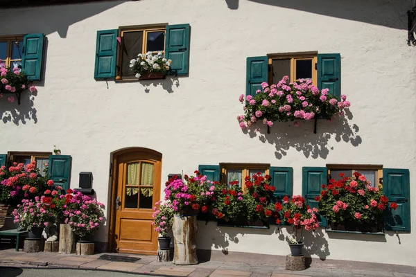 Mittenwald 바이에른 Garmisch Partenkirchen 지역의 자치체이다 — 스톡 사진