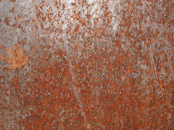 Textura Acero Oxidado Marrón Útil Como Fondo — Foto de Stock