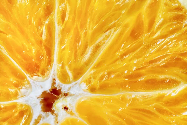 Frisch Geschnittene Orangen Nahaufnahme Hintergrund Aus Saftigen Zitrusfrüchten — Stockfoto
