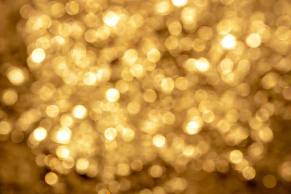 Oro Bokeh Luce Texture Sfondo — Foto Stock