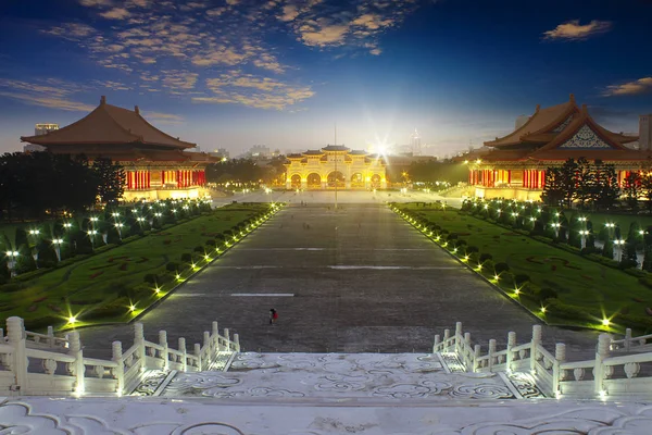 Chiang Kai Shek Memorial Hall Taipei Taiwan Maggio 2014 Viaggiatore — Foto Stock