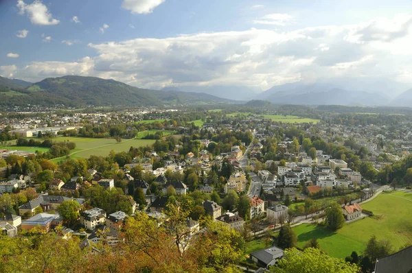 Pohled Salzburg — Stock fotografie