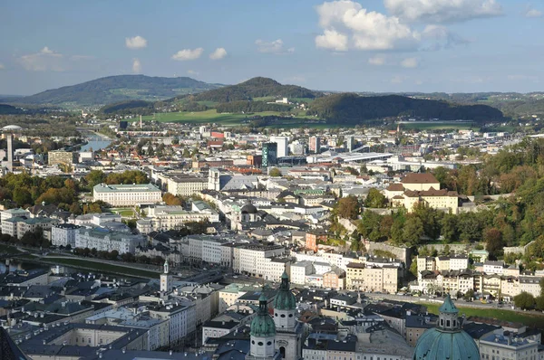 Vista Sul Salisburgo — Foto Stock