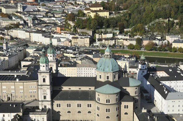 Widok Salzburg — Zdjęcie stockowe