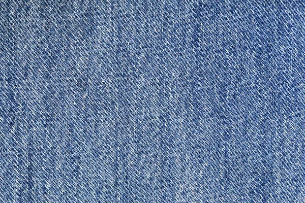 Primo Piano Tessuto Denim Blu — Foto Stock