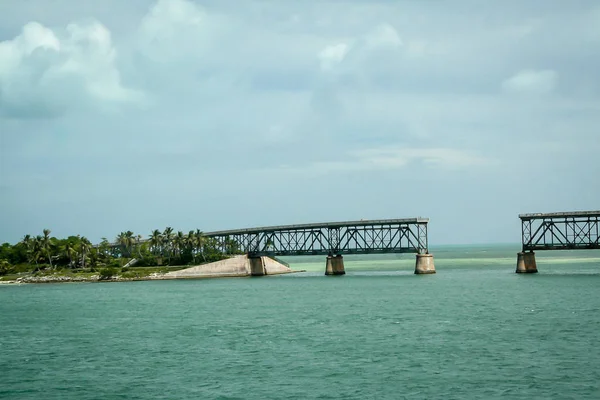 Overseas Highway Bridge Florida Key Inseln — Stockfoto