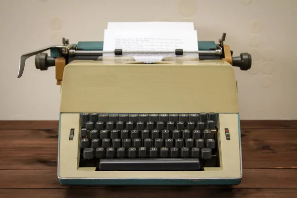Детали Старой Механической Пишущей Машинки — стоковое фото