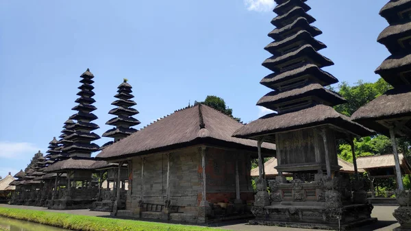 Templo Taman Ayun Templo Real Império Mengwi Bali Indonésia — Fotografia de Stock