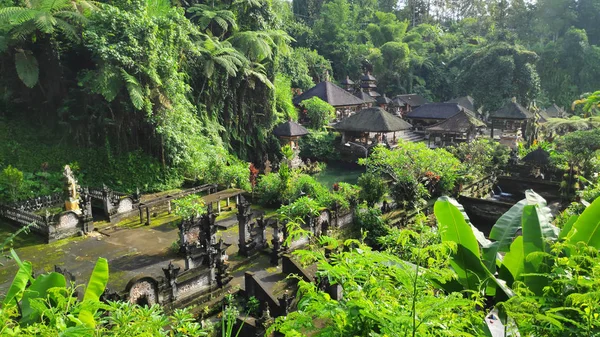 Vista Templo Gunung Kawi Bali Indonésia — Fotografia de Stock