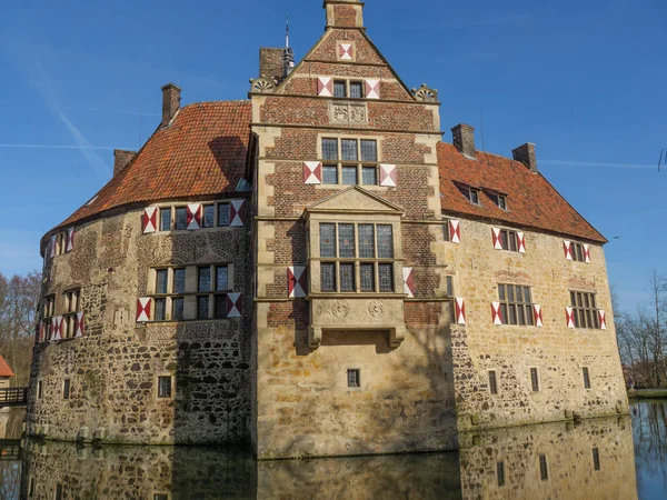 Das Alte Schloss Vischering Deutschland — Stockfoto