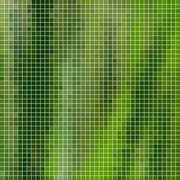 Αφηρημένο Τετράγωνο Ψηφιδωτό Φόντο Πράσινο — Φωτογραφία Αρχείου