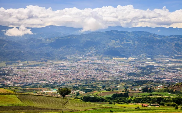 Vista Panorâmica Cidade Cartago Costa Rica — Fotografia de Stock