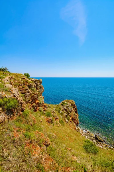 ブルガリアのヤイラタ岬と黒海 — ストック写真