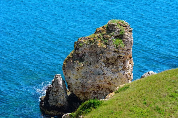 Скеля Чорному Морі Яйлата Болгарія — стокове фото
