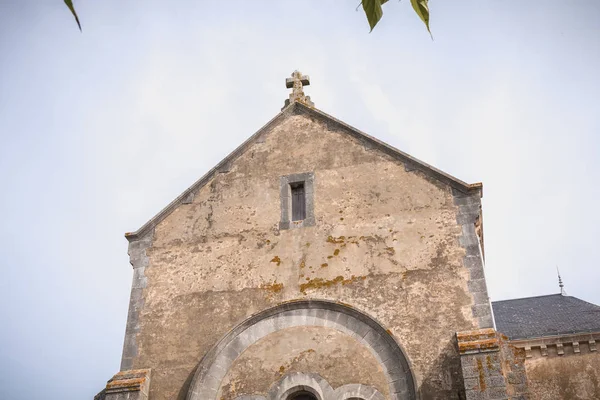 Port Joinville France September 2018 Architektonisches Detail Der Kirche Saint — Stockfoto