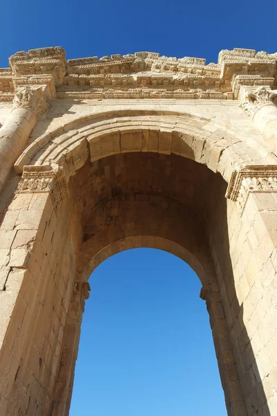 Arco Trionfo Gerasa Jerash Giordania — Foto Stock