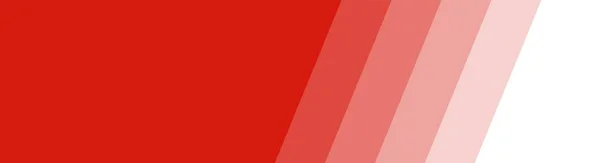 Червоний Банер Діагональними Смугами Яким Переходом Кольору — стокове фото
