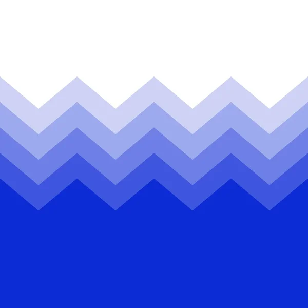 Transición Color Azul Con Forma Zig Zag — Foto de Stock