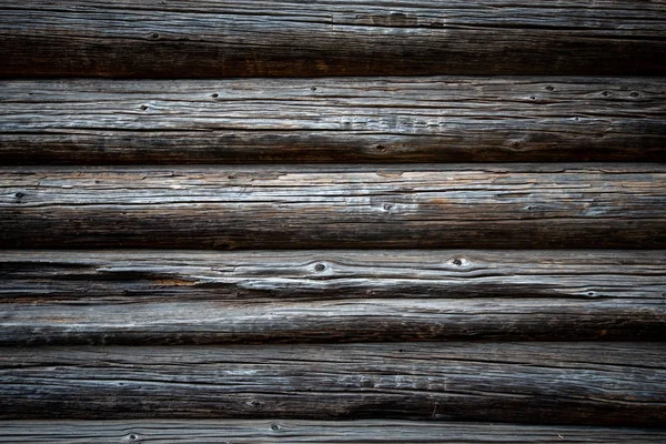 Alter Holzbalkenhintergrund Mit Rissen Und Linien Licht Der Mitte Mit — Stockfoto