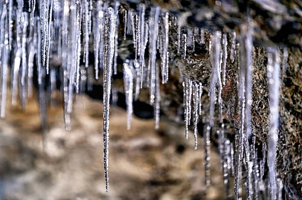 Uitzicht Een Winterse Scène — Stockfoto