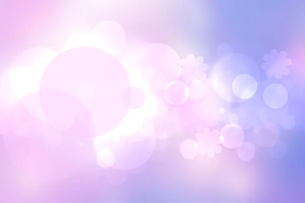 Абстрактний Градієнт Рожево Блакитної Пастельної Світлової Фонової Текстури Яскравими Круглими — стокове фото