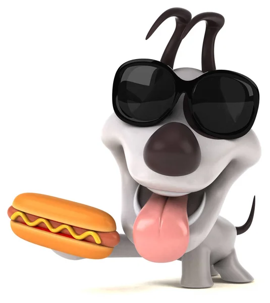 Fun Dog Illustration — Stock Photo, Image