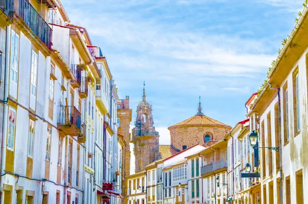 Architettura Santiago Compostela Spagna Settentrionale Illustrazione Colorata — Foto Stock
